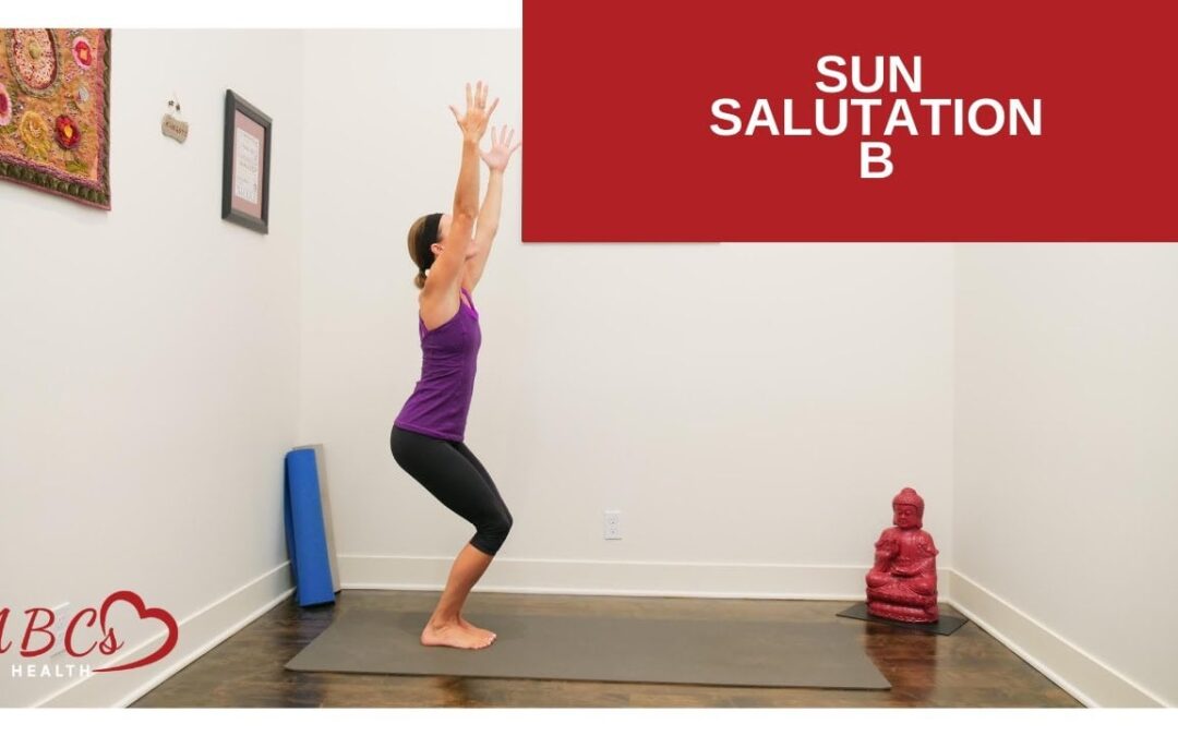 How to do Sun Salutation B Yoga Pose
