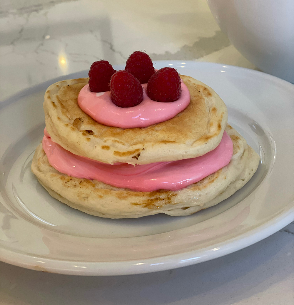 raspberry protein pancakes recipe