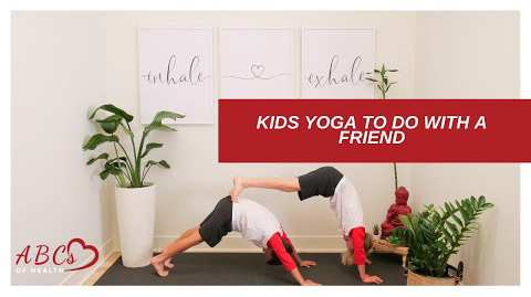 Kids Yoga To Do With A Friend