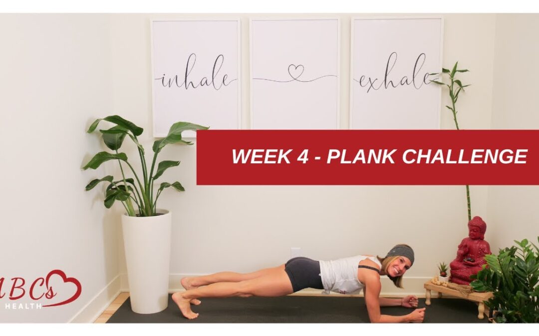 Plank Challenge – Week 4