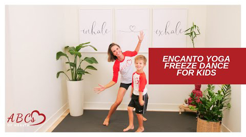Encanto Yoga Freeze Dance for Kids